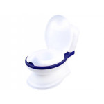 Nočník v tvare mini toalety - modrý